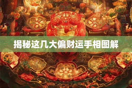 揭秘这几大偏财运手相图解