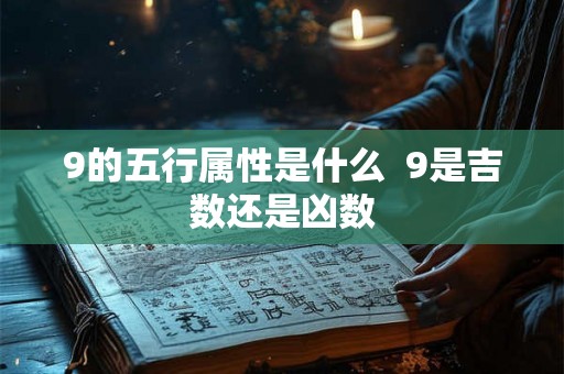 9的五行属性是什么  9是吉数还是凶数
