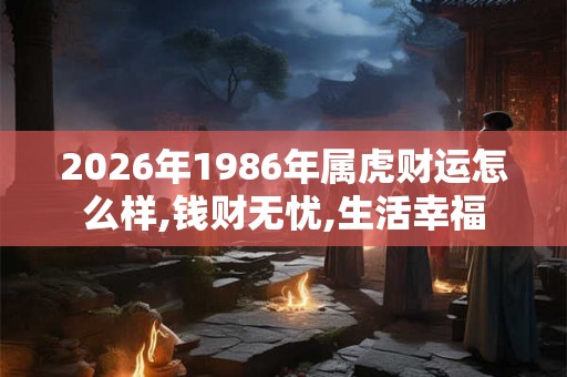 2026年1986年属虎财运怎么样,钱财无忧,生活幸福