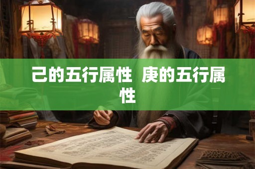 己的五行属性  庚的五行属性