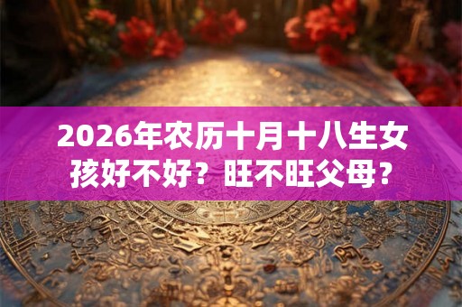 2026年农历十月十八生女孩好不好？旺不旺父母？