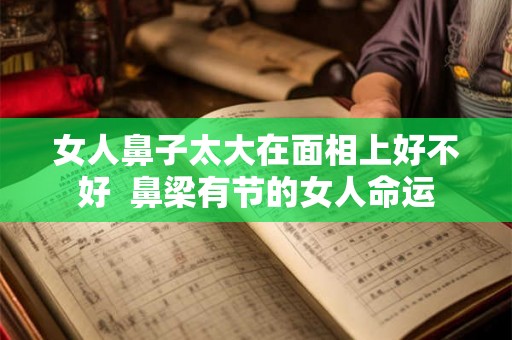 女人鼻子太大在面相上好不好  鼻梁有节的女人命运