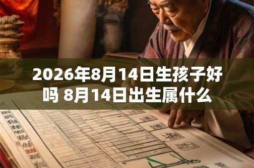 2026年8月14日生孩子好吗 8月14日出生属什么