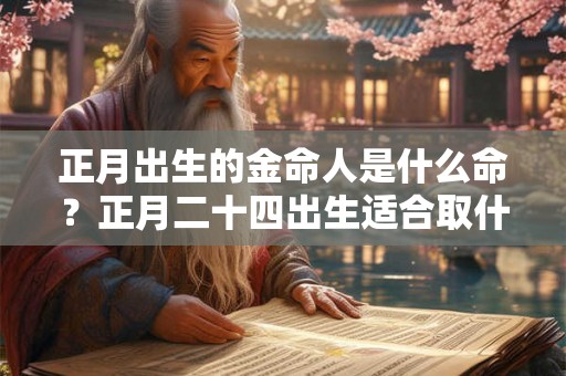 正月出生的金命人是什么命？正月二十四出生适合取什么名字