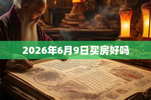 2026年6月9日买房好吗