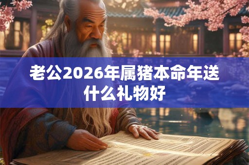 老公2026年属猪本命年送什么礼物好 老公2026年属猪本命年送什么礼物好