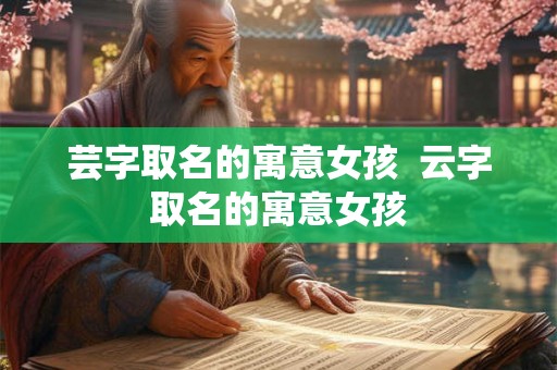 芸字取名的寓意女孩 云字取名的寓意女孩 芸字取名的寓意女孩 云字取名的寓意女孩