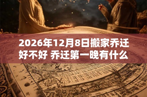 2026年12月8日搬家乔迁好不好 乔迁第一晚有什么禁忌