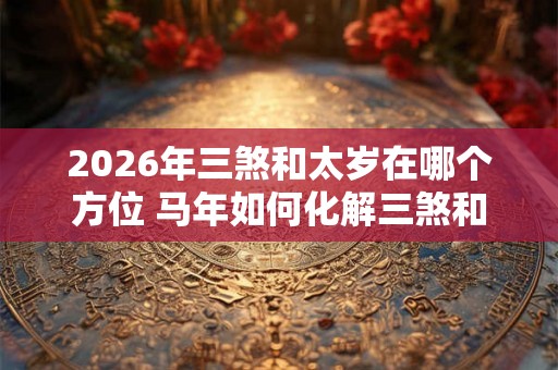 2026年三煞和太岁在哪个方位 马年如何化解三煞和太岁