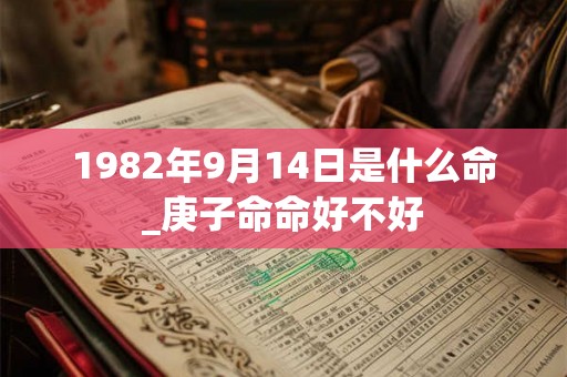 1982年9月14日是什么命_庚子命命好不好
