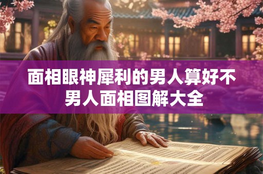 面相眼神犀利的男人算好不 男人面相图解大全 面相眼神犀利的男人算好不 男人面相图解大全