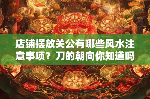 店铺摆放关公有哪些风水注意事项?刀的朝向你知道吗? 店铺摆放关公有哪些风水注意事项?刀的朝向你知道吗?