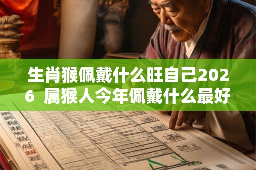 生肖猴佩戴什么旺自己2026  属猴人今年佩戴什么最好