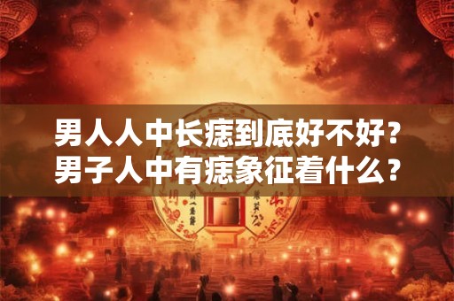 男人人中长痣到底好不好?男子人中有痣象征着什么? 男人人中长痣到底好不好?男子人中有痣象征着什么?