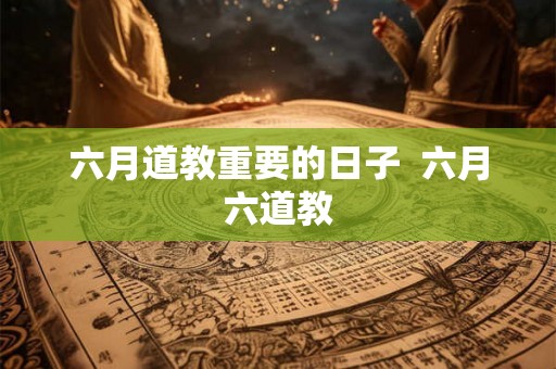 六月道教重要的日子  六月六道教