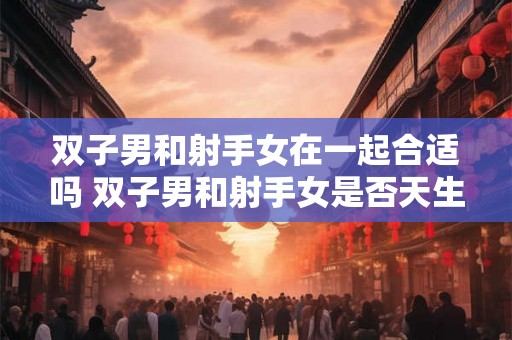 双子男和射手女在一起合适吗 双子男和射手女是否天生一对