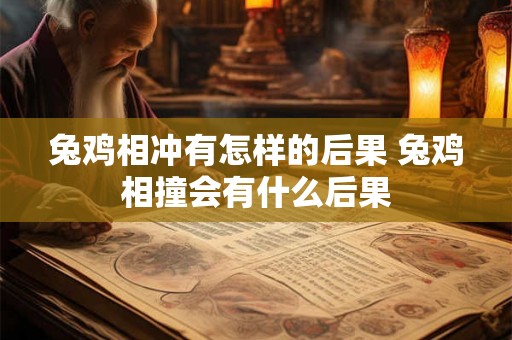 兔鸡相冲有怎样的后果 兔鸡相撞会有什么后果