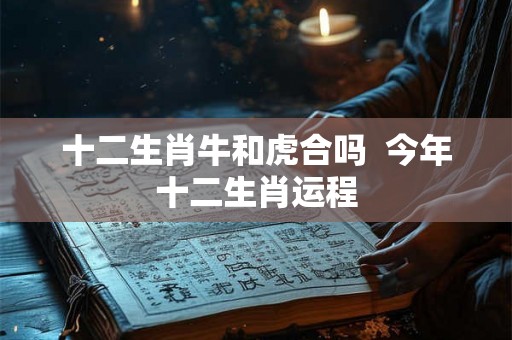 十二生肖牛和虎合吗  今年十二生肖运程