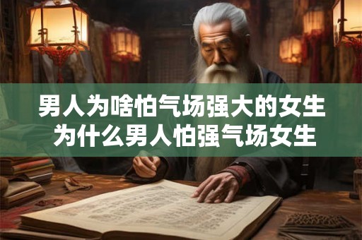 男人为啥怕气场强大的女生 为什么男人怕强气场女生 男人为啥怕气场强大的女生 为什么男人怕强气场女生
