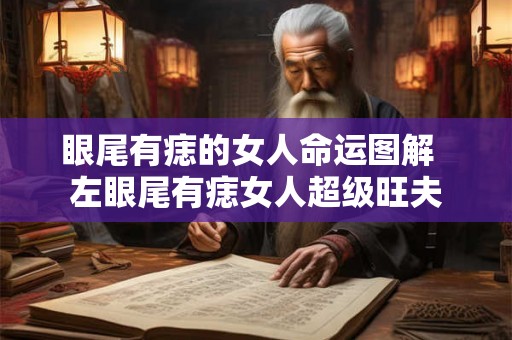 眼尾有痣的女人命运图解  左眼尾有痣女人超级旺夫