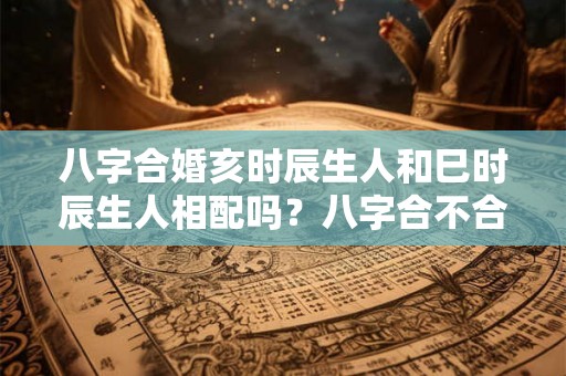 八字合婚亥时辰生人和巳时辰生人相配吗？八字合不合？