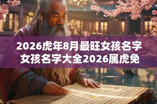 2026虎年8月最旺女孩名字 女孩名字大全2026属虎免费