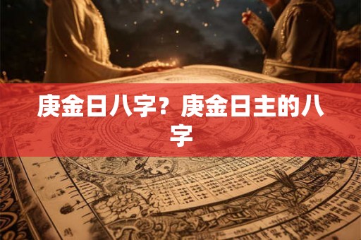 庚金日八字?庚金日主的八字 庚金日八字?庚金日主的八字