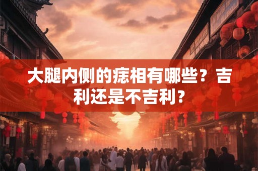 大腿内侧的痣相有哪些?吉利还是不吉利? 大腿内侧的痣相有哪些?吉利还是不吉利?