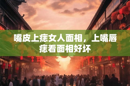 嘴皮上痣女人面相，上嘴唇痣看面相好坏