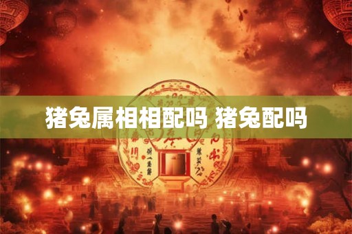 猪兔属相相配吗 猪兔配吗 猪兔属相相配吗 猪兔配吗