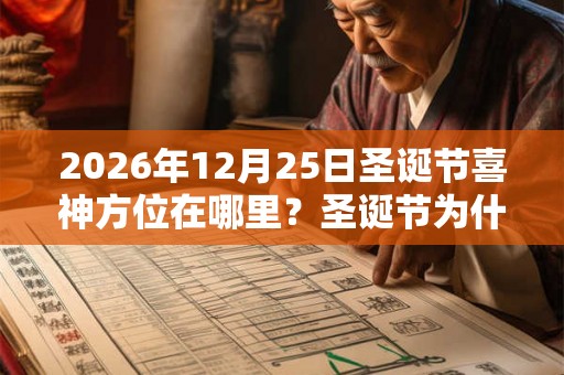 2026年12月25日圣诞节喜神方位在哪里？圣诞节为什么吃火鸡？