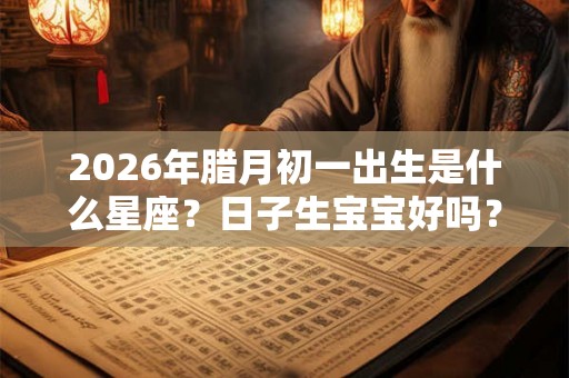 2026年腊月初一出生是什么星座？日子生宝宝好吗？