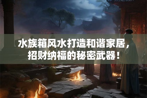 水族箱风水打造和谐家居，招财纳福的秘密武器！