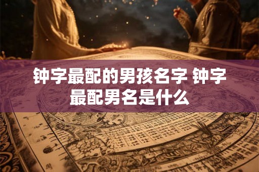 钟字最配的男孩名字 钟字最配男名是什么 钟字最配的男孩名字 钟字最配男名是什么