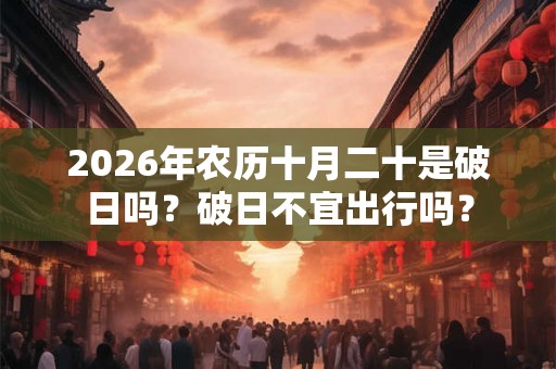 2026年农历十月二十是破日吗？破日不宜出行吗？