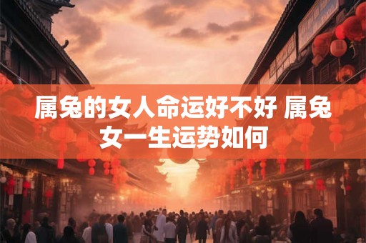 属兔的女人命运好不好 属兔女一生运势如何