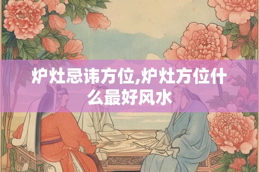 炉灶忌讳方位,炉灶方位什么最好风水 炉灶忌讳方位,炉灶方位什么最好风水