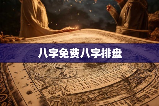 八字免费八字排盘