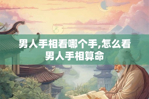 男人手相看哪个手,怎么看男人手相算命