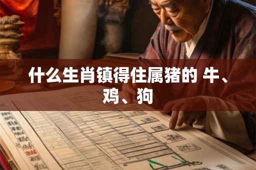 什么生肖镇得住属猪的 牛、鸡、狗
