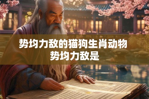 势均力敌的猫狗生肖动物 势均力敌是