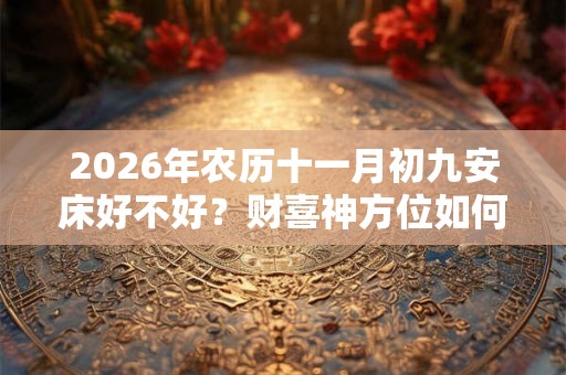 2026年农历十一月初九安床好不好？财喜神方位如何？