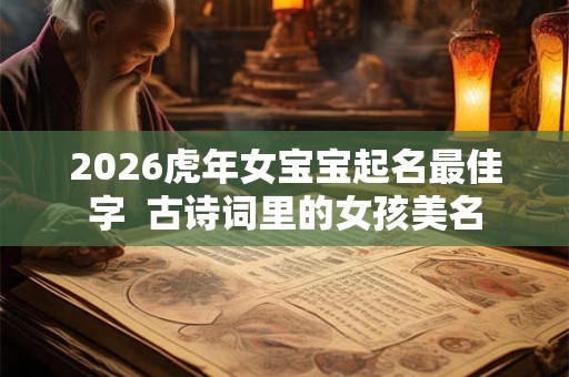 2026虎年女宝宝起名最佳字  古诗词里的女孩美名