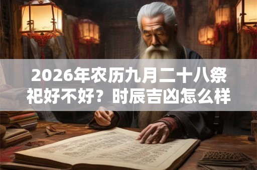 2026年农历九月二十八祭祀好不好？时辰吉凶怎么样？