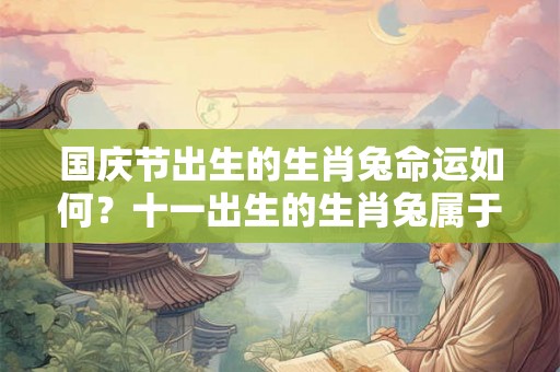 国庆节出生的生肖兔命运如何？十一出生的生肖兔属于什么星座的？