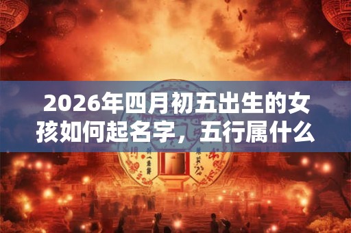 2026年四月初五出生的女孩如何起名字,五行属什么 2026年四月初五出生的女孩如何起名字,五行属什么