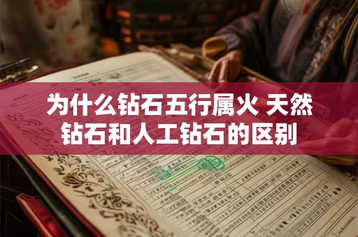 为什么钻石五行属火 天然钻石和人工钻石的区别