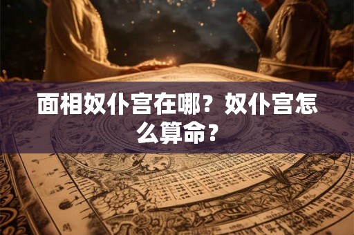 面相奴仆宫在哪？奴仆宫怎么算命？