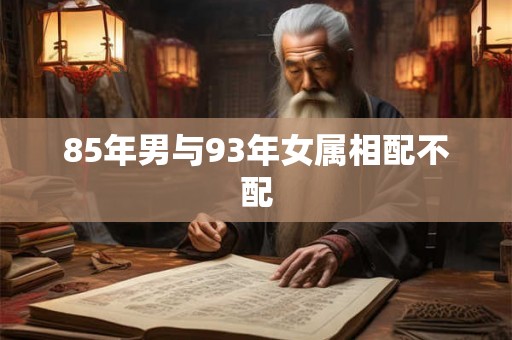 85年男与93年女属相配不配 85年男与93年女属相配不配