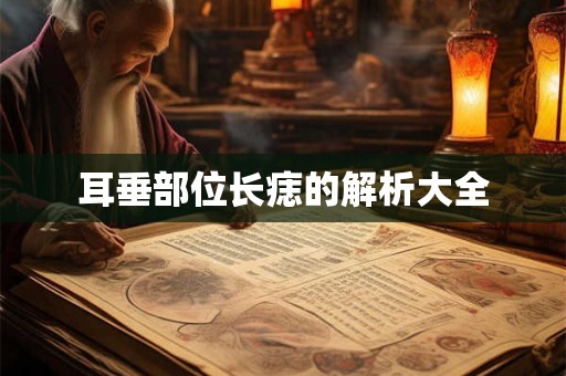 耳垂部位长痣的解析大全